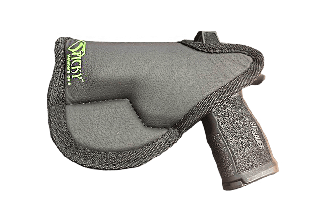 Sticky Holster for full-size handguns.