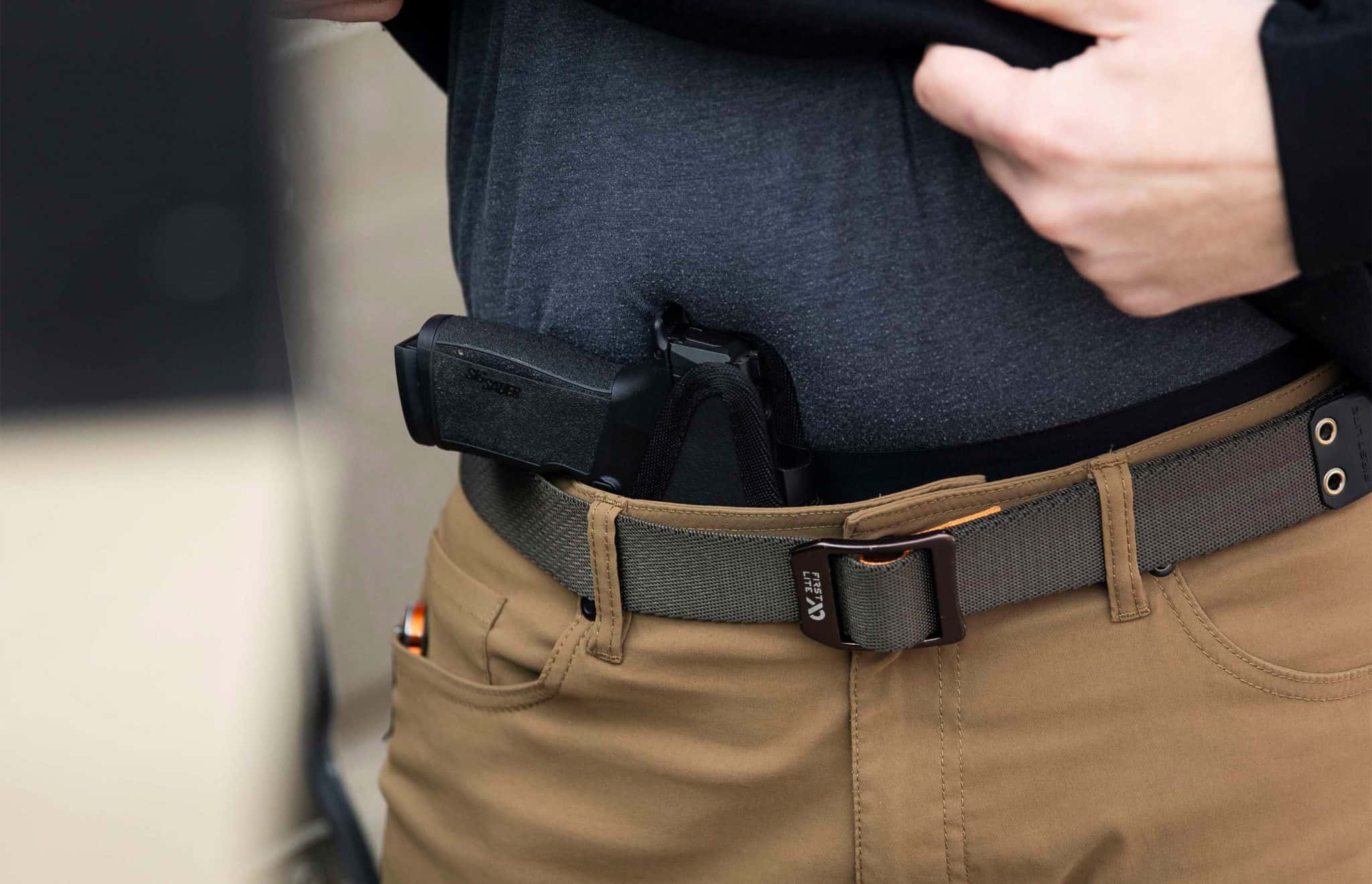 Straddle Carry Style Is It Safe to Carry With One in the Chamber? | Sticky Holsters